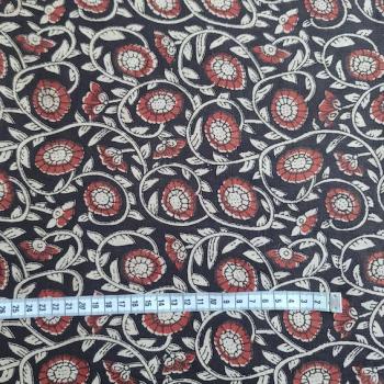 Preview: Bagru Hand Block Print aus Indien – LITTLE FLOWER